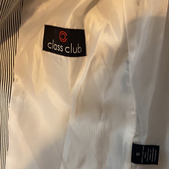 Vintage class club seersucker boys jacket size 5 with 2 bow ties - Picture 3 of 3